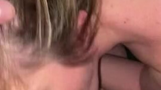 Sucking Face Fuck Deepthroat Cock Blowjob Big Tits Big Dick GIF