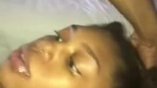 Teen Hardcore Gagging Ebony Couple Ebony Deepthroat Blowjob GIF