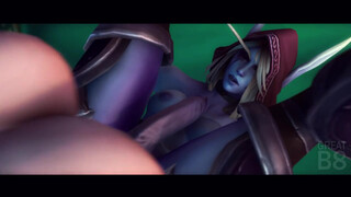 Ее королева - Алекстраза / сильвана World Of Warcraft Futanari