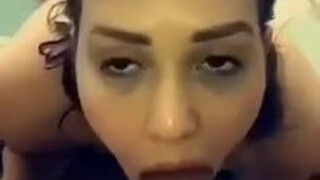 Mia Malkova Deepthroat Cute Blowjob Blonde Bath Ass GIF