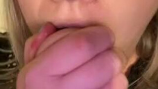 Spit Sloppy Huge Dildo Dildo Deepthroat Blowjob GIF