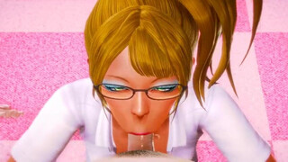 Hentai Deepthroat 3D GIF