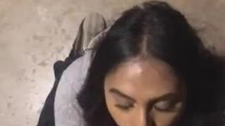 Public Long Hair Facial Face Fuck Deepthroat Caught GIF