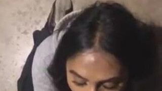 Public Long Hair Facial Face Fuck Deepthroat Caught GIF