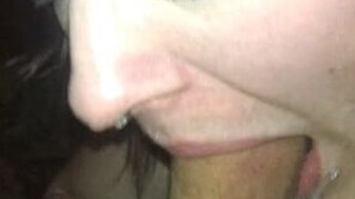 Gagging Deepthroat Blowjob Amateur GIF