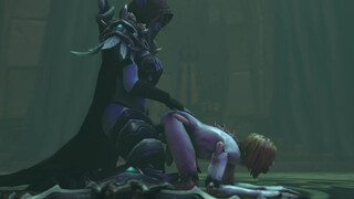 Сильвана + ее Отрекшаяся стража - World Of Warcraft Futa X Futa