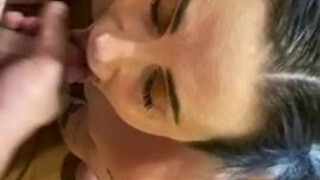 Pregnant Gagging Gag Reflex Cock Worship Breeding Blowjob GIF