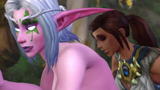Priestess Rendezvous - World of Warcraft [Futa x Futa]