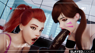 Brigitte and D.va [slayed.coom]