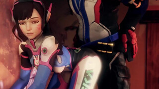 D.Va ублажает Soldier 76 и его друзей из игры Overwatch