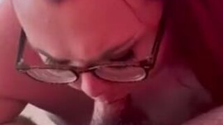 Throat Fuck Redhead Penis OnlyFans Gagged Gag Reflex Face Fuck Deepthroat Cock Worship Cock BBW GIF