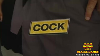 Claire Dames Facefucked And Bouncing