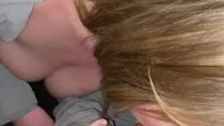 Sucking Public Outdoor Face Fuck Deepthroat Blowjob Big Tits Big Dick GIF