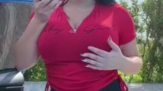 Public Masturbating Lips Gagging Fake Ass Fake Doll Curvy Big Ass GIF