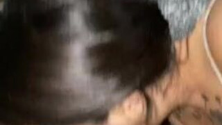 Wet Teen Tattoo Sucking Submissive Sloppy Interracial HD Gagging Deepthroat Blowjob BBC Amateur GIF
