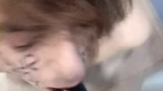 Sissy Humiliation Femboy Deepthroat GIF