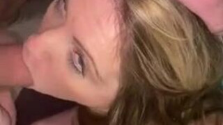 Gagging Face Fuck Eye Contact Deepthroat Blowjob Big Dick GIF