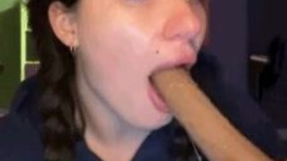 Dildo Deepthroat GIF