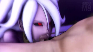 SFM Hardcore Deepthroat Cum Swallow Cum In Mouth Cartoon Blowjob GIF