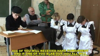 Суровая порка гимназисток