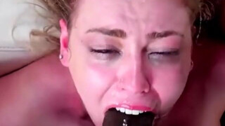 Gagging Face Fuck Deepthroat Choking Blowjob GIF