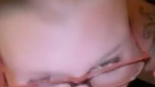 Gagging Gag Reflex Blowjob GIF