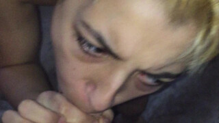 Face Fucked On A Doggy Bed
