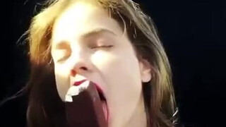 Deepthroat Blowjob Barbara Palvin GIF
