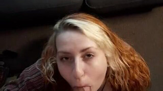 Redhead Pawg Green Eyes Deepthroat Blowjob Blonde Big Dick GIF