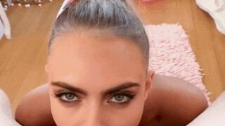 Sucking Deepthroat Cara Delevingne GIF