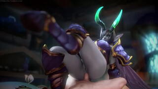 Warcraft Dreadlord Jaina Animation [3mins]