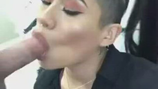 Sucking Rough Hardcore Face Fuck Deepthroat Blowjob Asian GIF