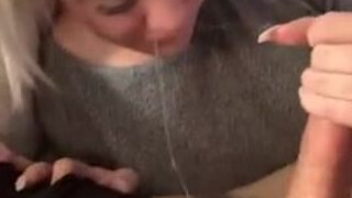 Homemade Deepthroat Amateur GIF