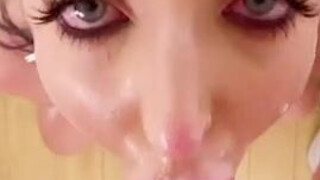 POV Facial Face Fuck Deepthroat GIF