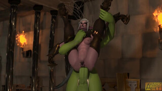 Screwing The Screw - Maiev And Orc Warcraft Futa - Ayasz