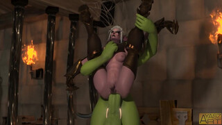 Screwing The Screw - Maiev And Orc Warcraft Futa - Ayasz