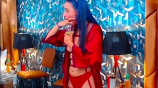 Latina Gag Reflex Cam GIF