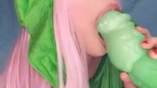 Dildo Deepthroat Belle Delphine GIF