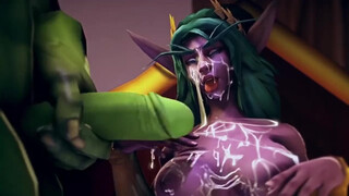 Tyrande Whisperwind Is A Cumslut