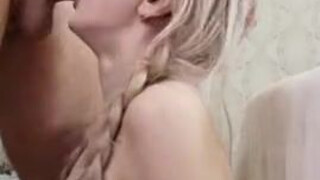 Throat Fuck Teen Sucking Rough Pigtails Passionate Hardcore Face Fuck Deepthroat Cum CIM Blowjob Blonde Big Dick GIF