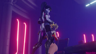 Futa Widow x Mercy [NeonSin]