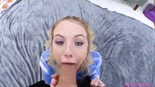 Teen Hardcore Deepthroat Camel Toe Blowjob Amateur GIF