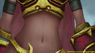 Alexstrasza?s Treat - Animation (giantess Vore)