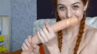 Dildo Deepthroat GIF