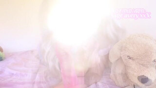 Squirting Gagging Daddy Creamy Blowjob GIF