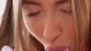 Oral NSFW Eye Contact Deepthroat Blowjob GIF